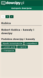 Mobile Screenshot of kubica.dowcipy.pl