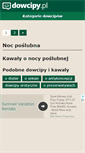 Mobile Screenshot of noc-poslubna.dowcipy.pl