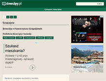 Tablet Screenshot of czapajew.dowcipy.pl