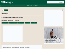 Tablet Screenshot of harcerze.dowcipy.pl