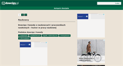 Desktop Screenshot of naukowcy.dowcipy.pl