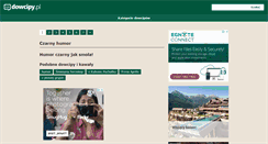 Desktop Screenshot of czarny-humor.dowcipy.pl