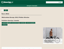 Tablet Screenshot of euro2012.dowcipy.pl