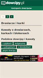 Mobile Screenshot of dresiarze.dowcipy.pl