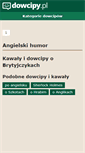 Mobile Screenshot of angielski-humor.dowcipy.pl