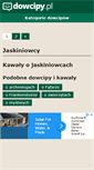Mobile Screenshot of o-jaskiniowcach.dowcipy.pl