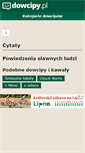 Mobile Screenshot of cytaty.dowcipy.pl