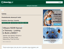 Tablet Screenshot of cytaty.dowcipy.pl