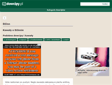 Tablet Screenshot of dzinn.dowcipy.pl