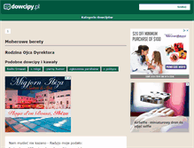 Tablet Screenshot of moherowe-berety.dowcipy.pl
