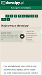 Mobile Screenshot of nowe.dowcipy.pl