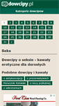 Mobile Screenshot of kawaly.dowcipy.pl